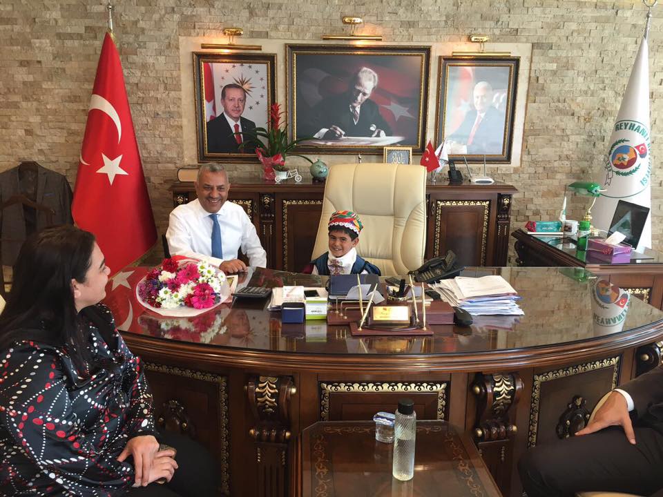 Çocuk başkan okula park istedi