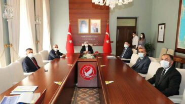 DOĞAN, ŞANVERDİ VE HACIOĞLU İLE GÖRÜŞTÜ