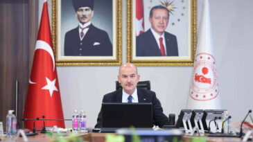 Bakan Soylu, Valilerle görüştü!