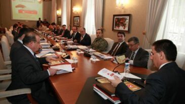 Vali Topaca Başkanlığında Seçim Güvenliği Toplantısı Yapıldı