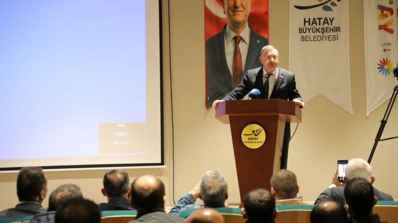 HATAY YENİ SEBZE VE MEYVE HALİNE KAVUŞUYOR