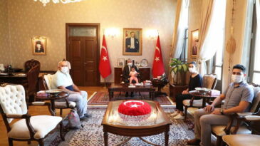 Vali Doğan’a Nezaket Ziyareti