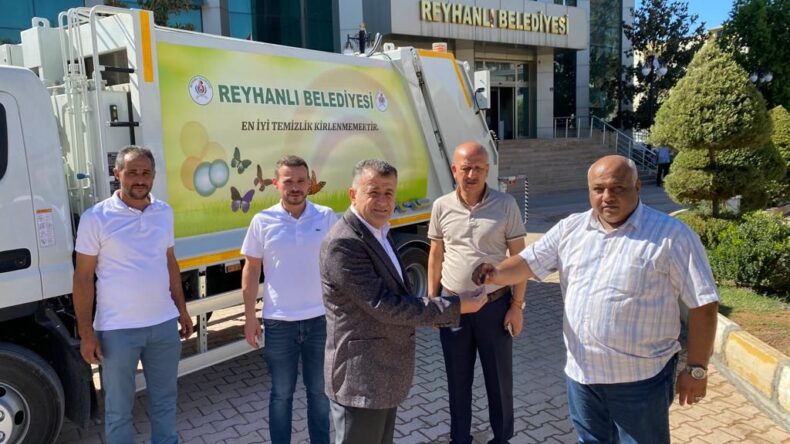 REYHANLI BELEDİYESİ’NİN ARAÇ FİLOSU GENİŞLİYOR
