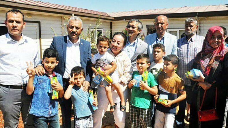 Tayvan Temsilcisi Suriyeli yetimleri ziyaret etti