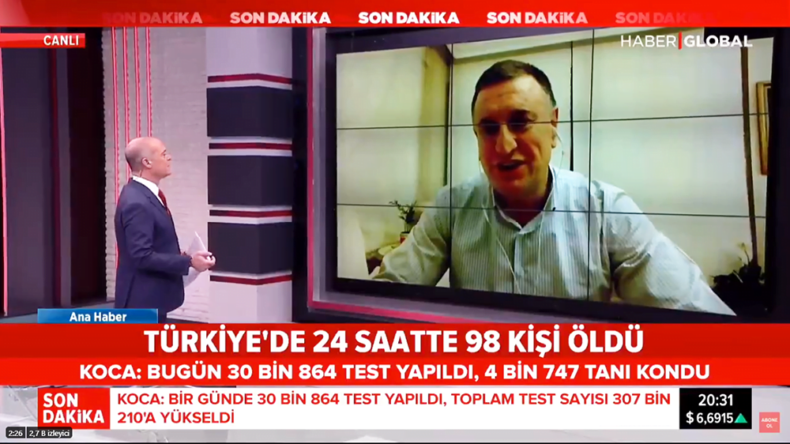 BAŞKAN SAVAŞ HABER GLOBAL’DE KORONAVİRÜS SALGININA DAİR GÜNDEMİ DEĞERLENDİRDİ