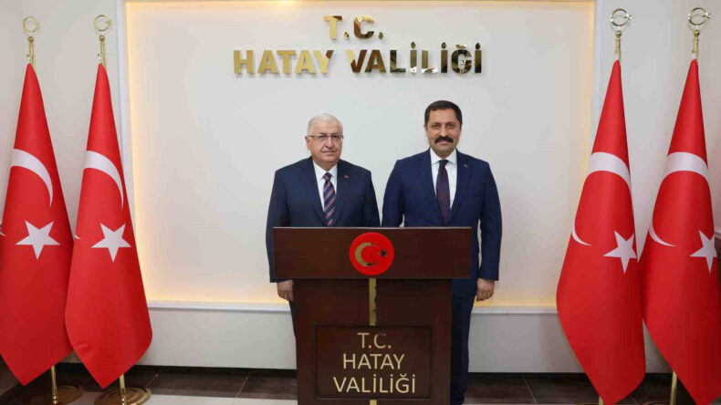 Bakan Güler, Hatay’da incelemelerde bulundu