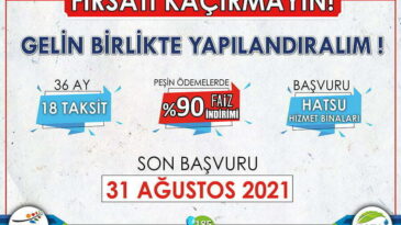 HATSU’DAN TÜM BORÇLARDA YAPILANDIRMA İMKANI