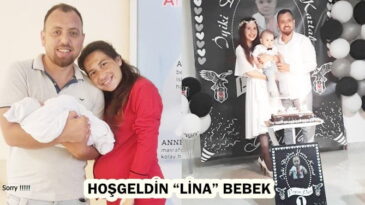 HOŞGELDİN “LİNA” BEBEK GAZETECİ MEHMET BAYRAK’IN 2. EVLAT SEVİNCİ