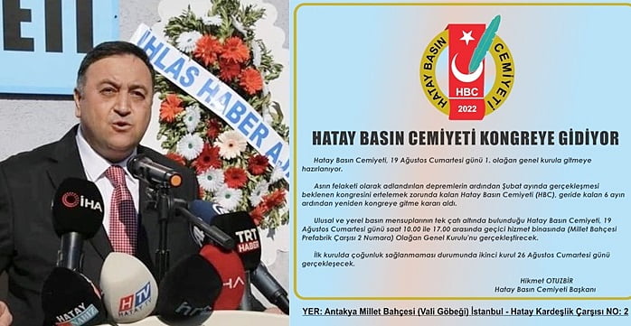HİKMET OTUZBİR: KONGREMİZ BASIN CAMİAMIZA HAYIRLI OLSUN