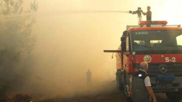 Hatay’daki orman yangını büyük oranda kontrol altında