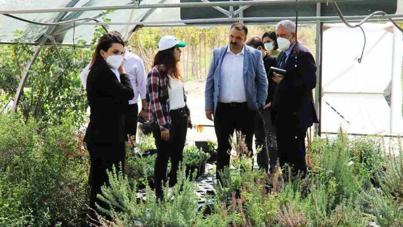 ANTALYA BÜYÜKŞEHİR BELEDİYESİ YÖNETİCİLERİ EXPO 2021 ALANLARINI ZİYARET ETTİ