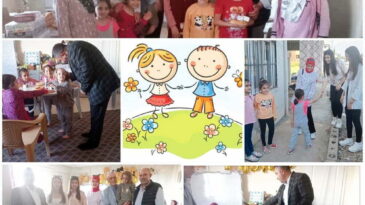 YETİMLERİ SEVİNDİRDİLER