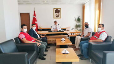 Kaymakam ÖZTÜRK’e  Hayırlı Olsun Ziyareti