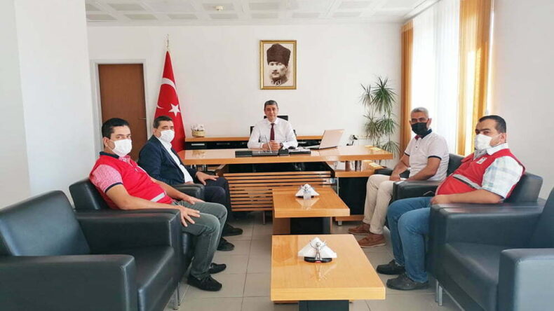 Kaymakam ÖZTÜRK’e Hayırlı Olsun Ziyareti