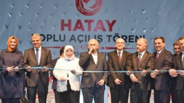 Başbakan Binali Yıldırım, Toplu Açılış Töreni Ve İftar Yemeğinde Konuştu