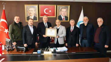 HGC’DEN BAŞKAN YILMAZ’A ZİYARET