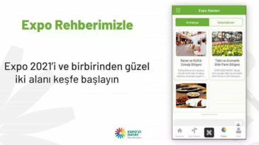 EXPO 2021 HATAY UYGULAMASI  YAYINDA