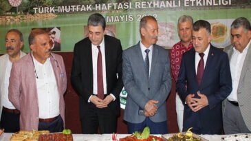 TÜRK MUTFAĞI HAFTASI ETKİNLİKLERİ REYHANLI’DA