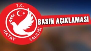 VALİLİKTEN KUTLAMA VE ETKİNLİKLERLE İLGİLİ DUYURU