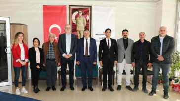 NORVEÇLİ HEYETTEN BAŞKAN SAVAŞ’A ZİYARET