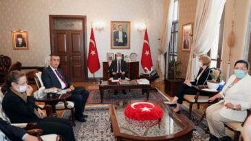 Birleşik Krallık Bakanı Wendy Morton’dan Vali Doğan’a Ziyaret