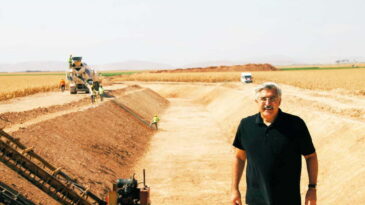 KARASU DERİVASYON KANALININ  İLK HARCI DÖKÜLDÜ