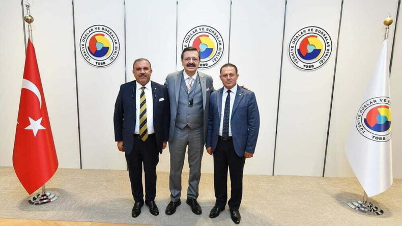 Zaroğlu’dan Hisarcıklıoğlu’na nezaket ziyareti