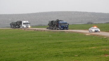 SINIRA ÇOK NAMLULU  ROKETATAR SEVKİYATI