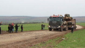 SINIRA TANK SEVKİYATI