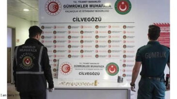 Sınırda tarihi eser ele geçirildi