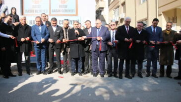 HATAY BASIN CEMİYETİ (HBC)<br>RESMEN HİZMETE AÇILDI