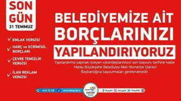 VERGİ BORÇLARI YAPILANDIRILIYOR