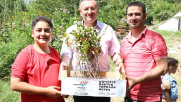HBB’DEN ÇİFTÇİYE DESTEK TOPRAĞA NEFES