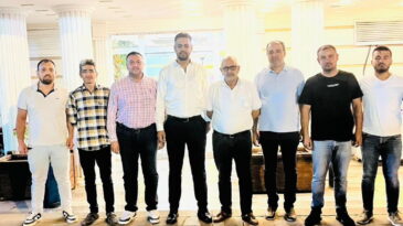 İŞ İNSANI METİN TURAN HBC YÖNETİMİNİ AĞIRLADI