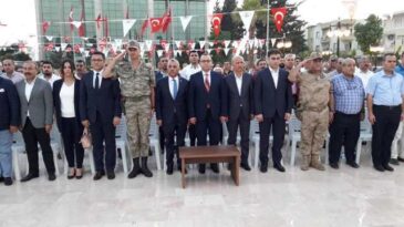 MİLLETİN ZAFERİ VE ŞEHİTLERİMİZ ANILDI