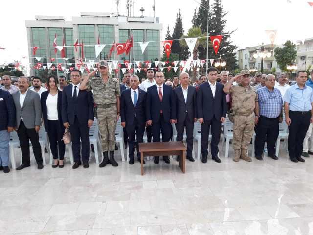 MİLLETİN ZAFERİ VE ŞEHİTLERİMİZ ANILDI