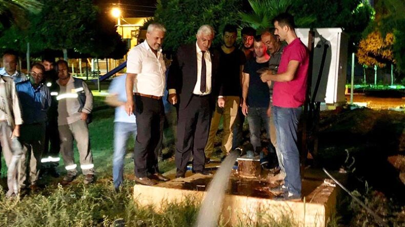 Milletvekili Tokdemir; “Su sorunu gideriliyor”