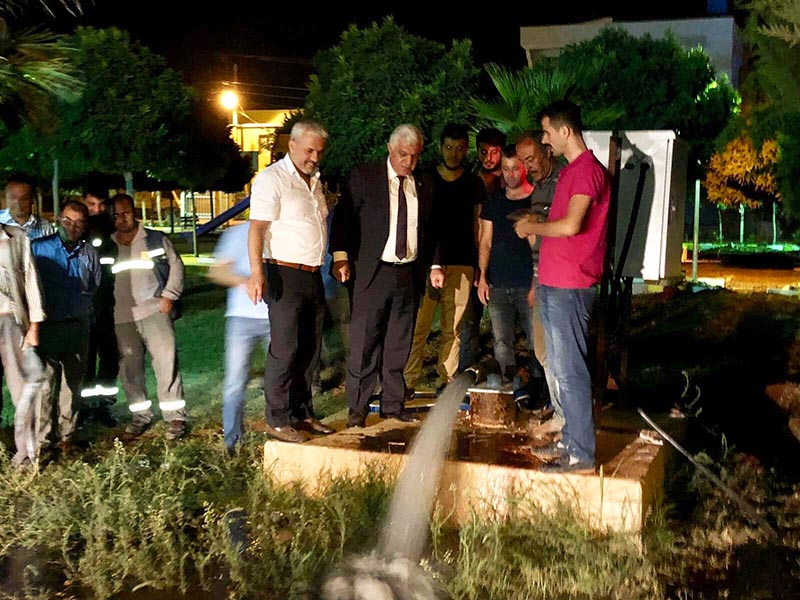 Milletvekili Tokdemir; “Su sorunu gideriliyor”