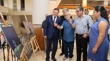 BAŞKAN SAVAŞ SANATA VE SANATÇIYA DESTEĞİNİ SÜRDÜRÜYOR