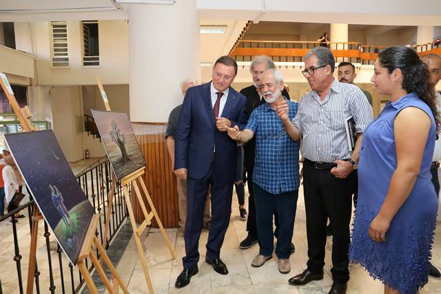 BAŞKAN SAVAŞ SANATA VE SANATÇIYA DESTEĞİNİ SÜRDÜRÜYOR