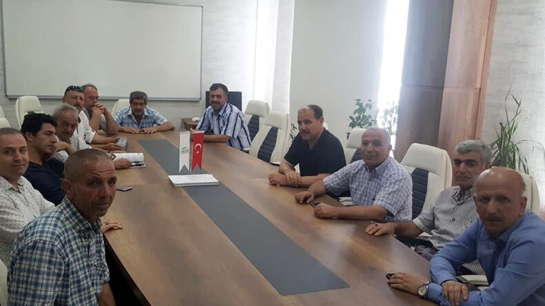 Başkan Çüter Ve Reyhanlı Muhtarlarından Genel Müdür Çaparali’ye Ziyaret