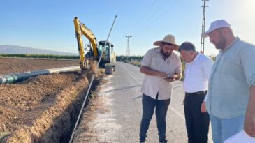HACIOĞLU ÇALIŞMALARI YAKINDAN TAKİP EDİYOR