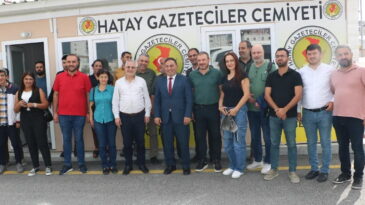 BİK Adana Bölge Müdürü Oranlı Hatay’da Yerel Basınla Buluştu