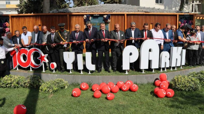 REYHANLI’DA 100. YIL PARKI HİZMETE GİRDİ
