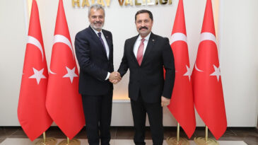 HATAY’IN BAŞKANLARINDAN VALİ MASATLI’YA ZİYARET“ HATAY’IN YÜKÜNÜ BERABER OMUZLAYACAĞIZ”