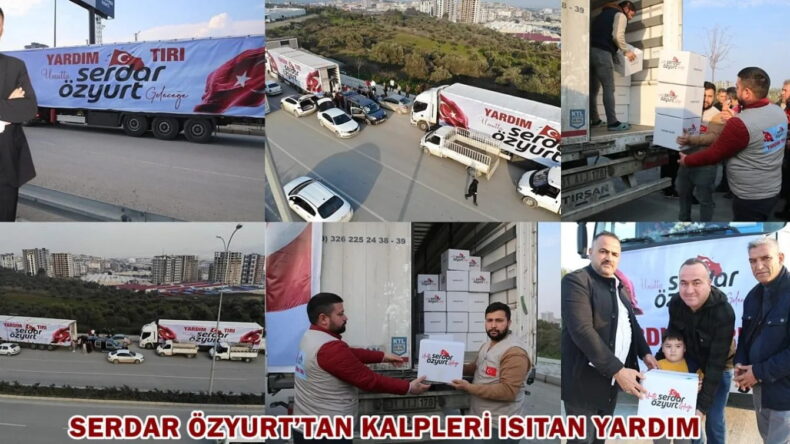 SERDAR ÖZYURT’TAN KALPLERİ ISITAN YARDIM