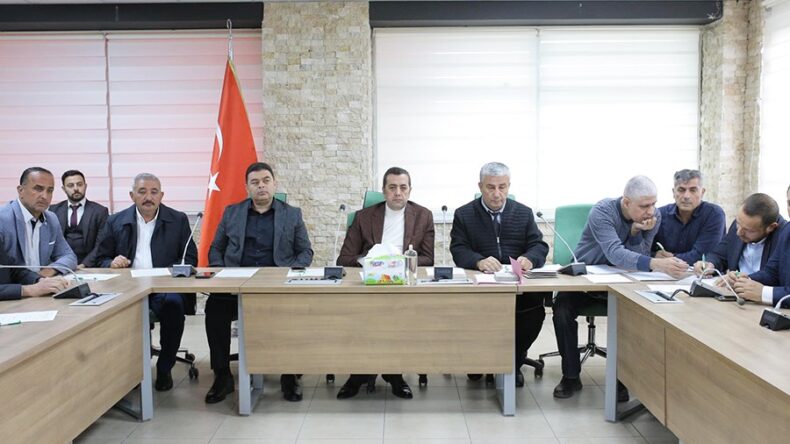 Reyhanlı Belediyesi meclis toplantısı yapıldı