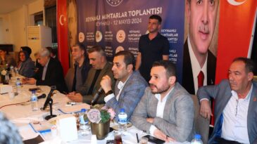 REYHANLI’DA MUHTARLAR TOPLANTISI YAPILDI
