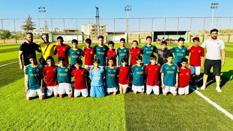 Reyhanlı’da çocuklar arası futbol turnuvası