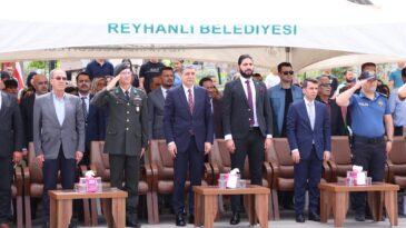 REYHANLI’DA 19 MAYIS COŞKUYLA KUTLANDI